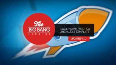 Photo of [Download-S2] The Big Bang - Under Construction Page - Themeforest