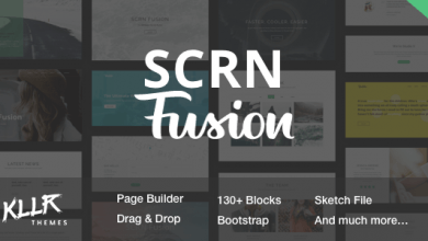 Photo of [Download-S2] SCRN Fusion - Creative Template with Page Builder