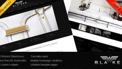 Photo of [Download-S2] Blacker - Wordpress Version Themeforest