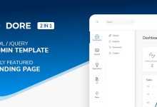 Photo of [Download-S2] Dore - Html jQuery Admin Template & Landing Page