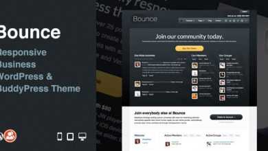 Photo of [Download-S2] Bounce: Responsive Business WP & BuddyPress Themeforest Theme