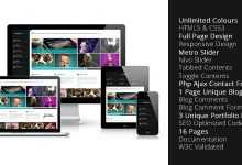 Photo of [Download-S2] Metro - Themeforest Unlimited Colors Full Page Responsive