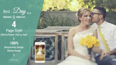 Photo of [Download-S2] Best Day - Responsive One-Page Wedding Template