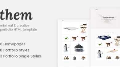 Photo of [Download-S2] Them v1.0 - Minimal and Creative Portfolio HTML Template