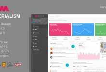 Photo of [Download-S2] Materialism - Angular Bootstrap Admin Template