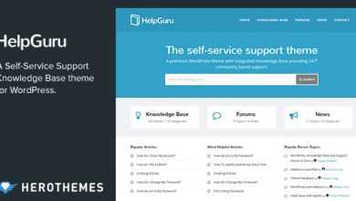 Photo of [Download-S2] HelpGuru - A Self-Service Knowledge Base WordPress Theme