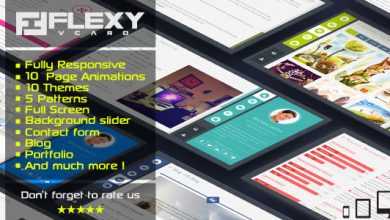 Photo of [Download-S2] FlexyVcard - Themeforest Responsive Vcard Template