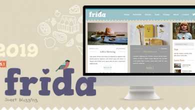 Photo of [Download-S2] Frida v5.1 - A Sweet & Classic Blog Theme