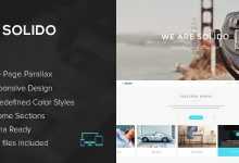 Photo of [Download-S2] Solido - Responsive One Page Parallax Template
