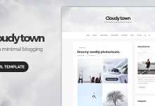 Photo of [Download-S2] Cloudy Town - Clean Minimal Blog Template