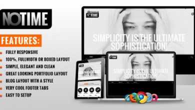 Photo of [Download-S2] NOTIME - Themeforest Business Portfolio WordPress Theme