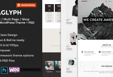 Photo of [Download-S2] ANAGLYPH v3.0.1 - One page / Multi Page WordPress Theme