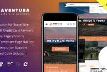 Photo of [Download-S2] Aventura v1.8.5 - Travel & Tour Booking System Theme