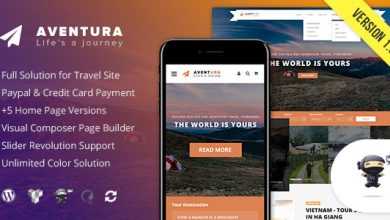 Photo of [Download-S2] Aventura v1.8.5 - Travel & Tour Booking System Theme