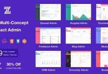 Photo of [Download-S2] Zest v1.0 - Multi-Concept React Admin Template