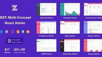 Photo of [Download-S2] Zest v1.0 - Multi-Concept React Admin Template
