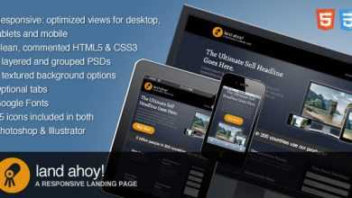 Photo of [Download-S2] Land Ahoy - A Responsive Landing Page Template