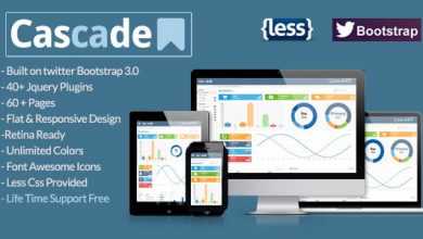 Photo of [Download-S2] Cascade - Themeforest Flat Responsive Bootstrap Admin Template