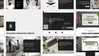 Photo of [Download-S2] Solace - Highly Flexible Component Based HTML5 Template