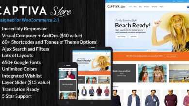 Photo of [Download-S2] Captiva v1.4 - Responsive WordPress WooCommerce Theme