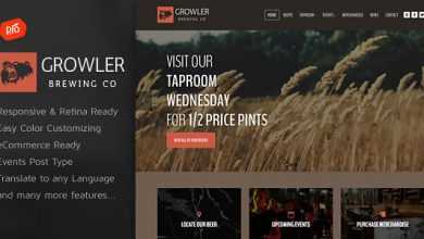 Photo of [Download-S2] Growler v2.1 - Brewery WordPress Theme