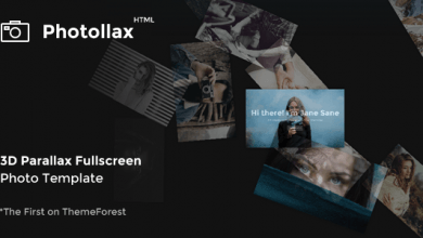 Photo of [Download-S2] Photollax - Creative Photography Template