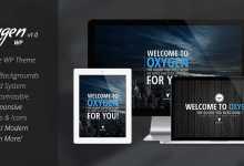 Photo of [Download-S2] Oxygen - One Page Parallax WordPress Theme