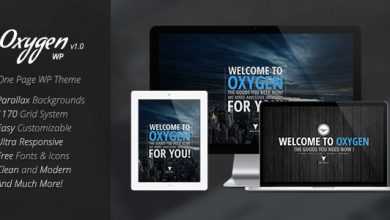 Photo of [Download-S2] Oxygen - One Page Parallax WordPress Theme