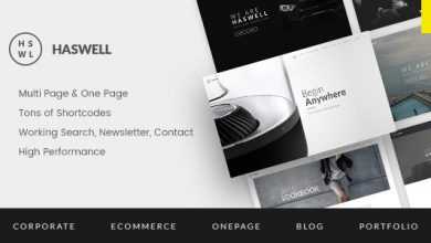 Photo of [Download-S2] Haswell v1.9.2 - Multipurpose One & Multi Page Template