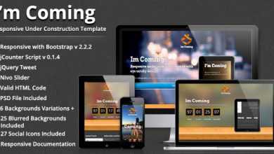 Photo of [Download-S2] Im Coming - Themeforest Responsive Under Construction Template