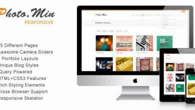 Photo of [Download-S2] Photomin - Themeforest Responsive HTML Template
