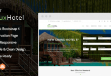 Photo of [Download-S2] DeluxHotel - Responsive Bootstrap 4 Template For Hotels