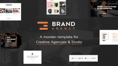 Photo of [Download-S2] Brand Agency v1.1 - One Page HTML Bootstrap Template for Agency