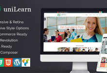 Photo of [Download-S2] UniLearn v1.2.1 - Education and Courses WordPress Theme