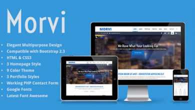 Photo of [Download-S2] Morvi - Bootstrap HTML5 Portfolio
