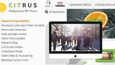 Photo of [Download-S2] Citrus v2.1 - Creative One Page Multi-Purpose Theme