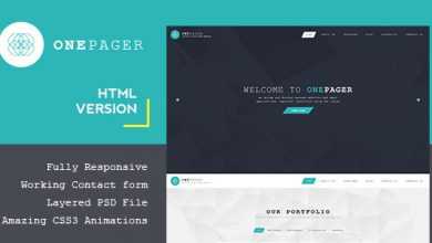 Photo of [Download-S2] Onepager - Responsive One Page HTML Template
