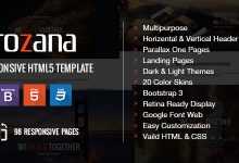 Photo of [Download-S2] Rozana - Responsive Multipurpose & One Page Parallax