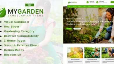 Photo of [Download-S2] My Garden v1.0 - Gardening WordPress Theme