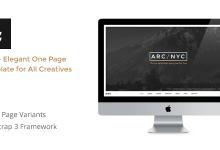 Photo of [Download-S2] ARC v2.0 - Creative One Page HTML5 Template