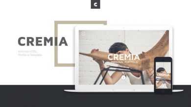 Photo of [Download-S2] Cremia - Portfolio HTML