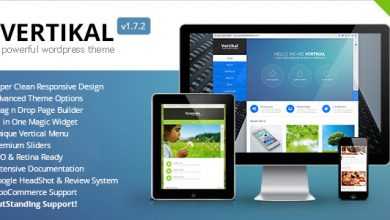Photo of [Download-S2] Vertikal v1.7.3 - Responsive WordPress Theme