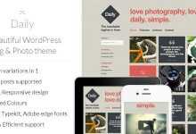 Photo of [Download-S2] Daily - A Beautiful Themeforest WordPress Blog & Photo theme