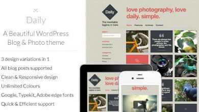 Photo of [Download-S2] Daily - A Beautiful Themeforest WordPress Blog & Photo theme