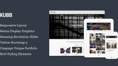 Photo of [Download-S2] Kubb - Photography & Magazine HTML5 Template