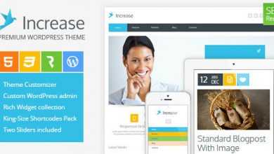 Photo of [Download-S2] Increase - Themeforest Premium Business WordPress Theme