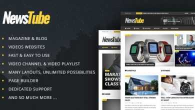 Photo of [Download-S2] NewsTube v1.5.1.4 - Magazine Blog & Video
