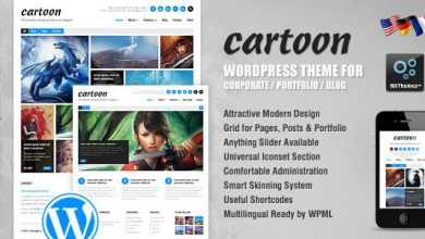 Photo of [Download-S2] Cartoon: Responsive Portfolio/Blog Themeforest WP Theme