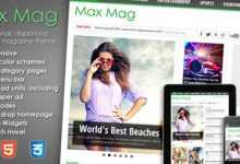 Photo of [Download-S2] Max Mag v2.09.0 - Responsive Wordpress Magazine Theme