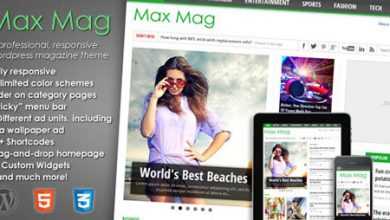 Photo of [Download-S2] Max Mag v2.6 - Responsive Wordpress Magazine Theme